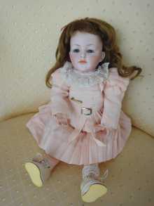 Antique doll Hertel & Schwab, character doll, mold 149.