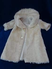 Wunderschöner, alter Puppenmantel, Luxurious vintage doll coat,